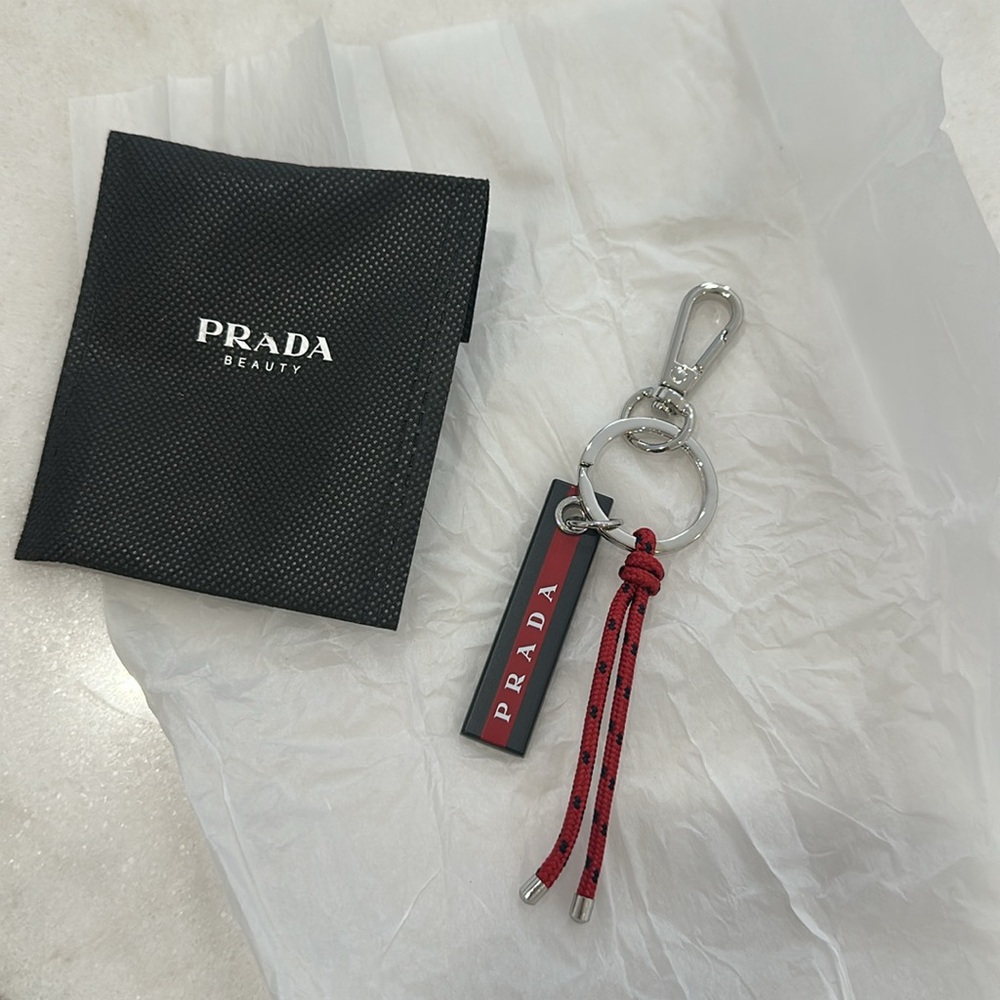 Prada Red and Black Keychain - Picture 3 of 3